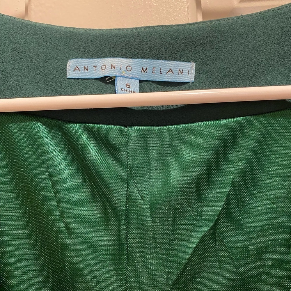 ANTONIO MELANI Green Sleeveless Dress - Picture 5 of 8